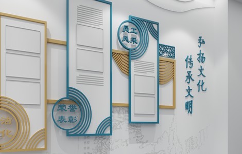 军队党建文化墙设计制作_文化墙制作公司