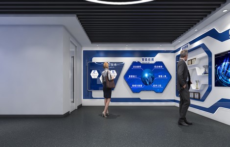 专业搭建展台_展示厅设计公司